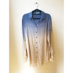 Tasha Polizzi Ombre Shirt Dress NWT